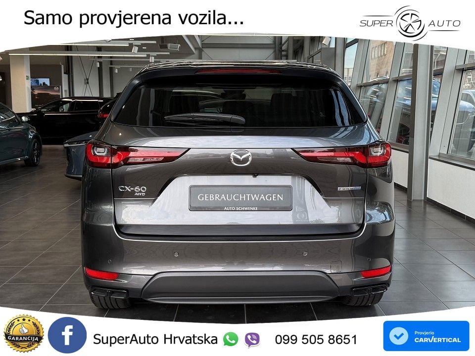Mazda CX-60 2.5 e-Skyactiv (328 KS) AWD Automatic LED+GR SJED+ACC