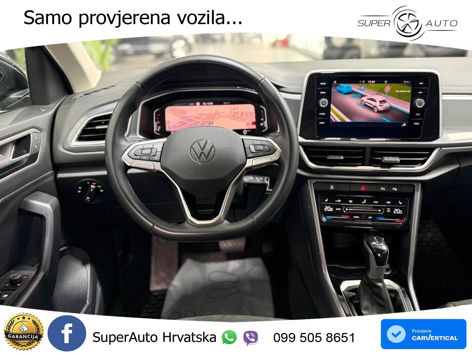 Volkswagen T-Roc 1.5 TSI (150 KS) DSG LED+GR SJED+ACC