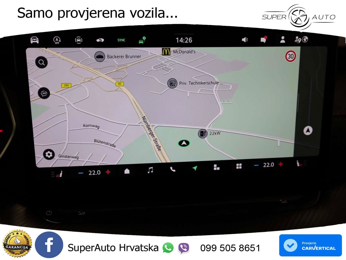 Škoda Octavia Combi RS 2.0 TSI (265 KS) DSG LED+GR SJED+ACC