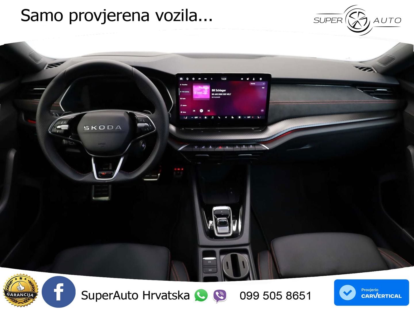 Škoda Octavia Combi RS 2.0 TSI (265 KS) DSG LED+GR SJED+ACC