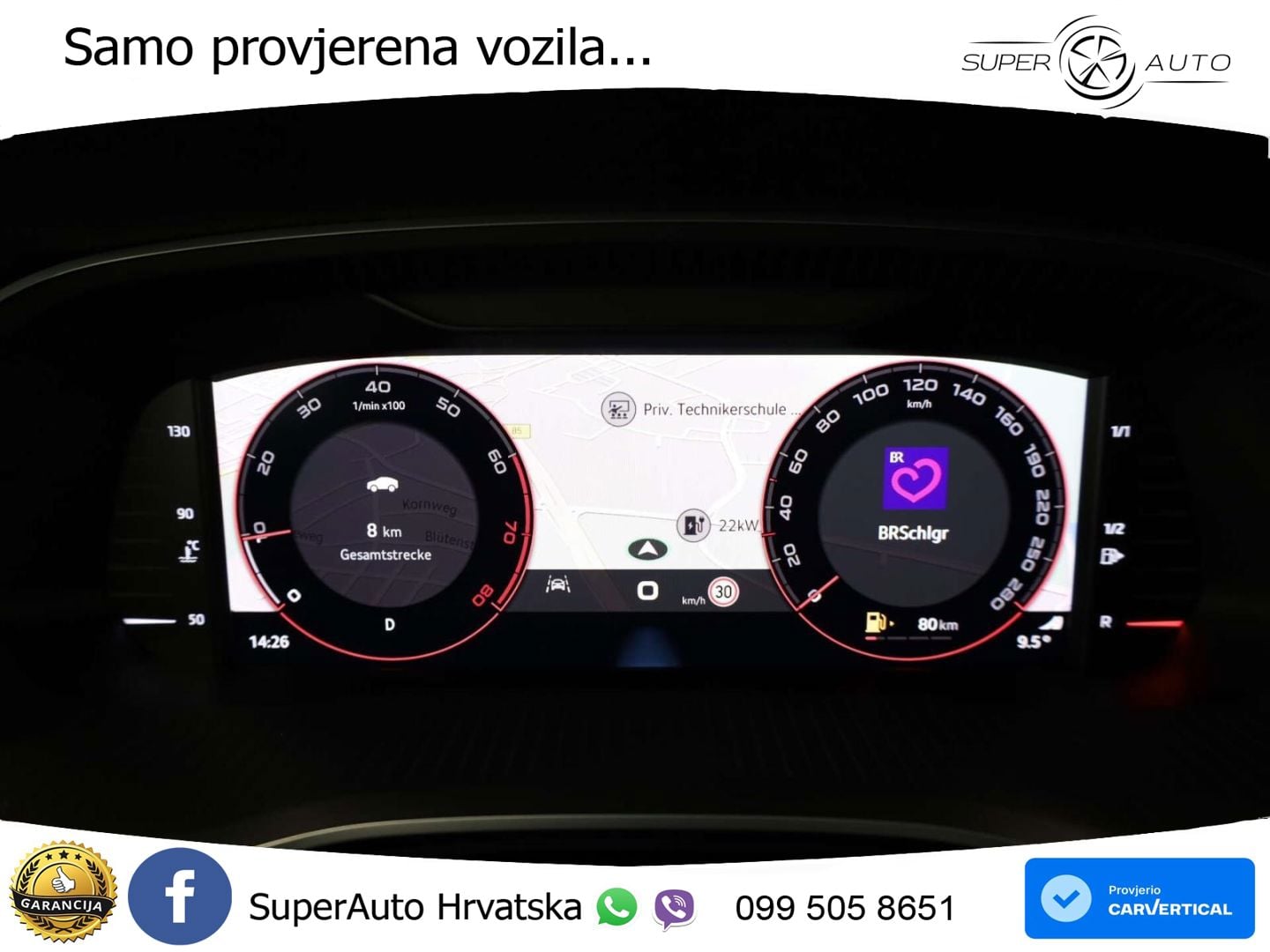 Škoda Octavia Combi RS 2.0 TSI (265 KS) DSG LED+GR SJED+ACC