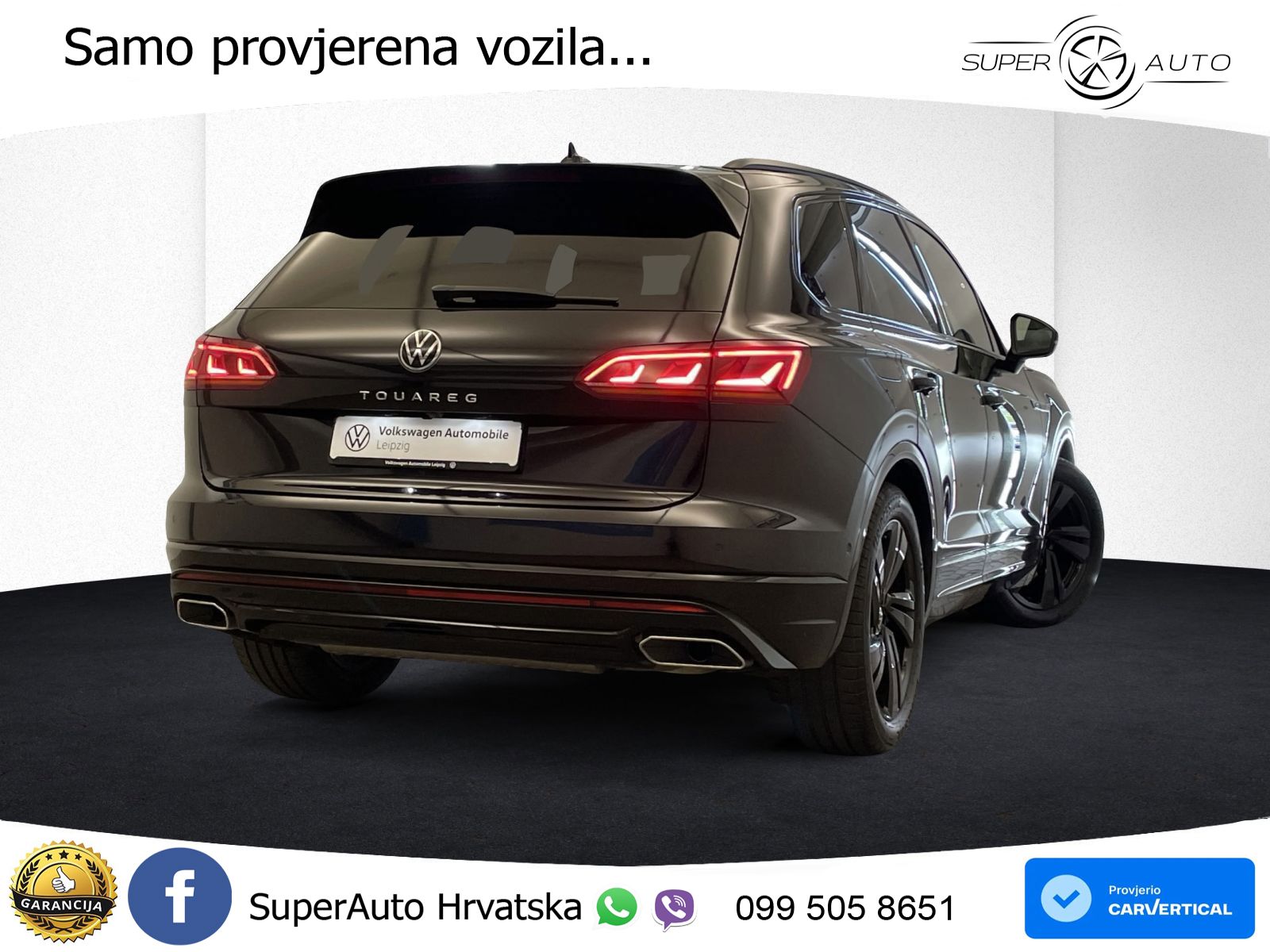 Volkswagen Touareg 3.0 V6 TDI (231 KS) 4MOTION Tiptronic R-Line ZRAČNI+ACC+GR SJED+KAM+PANO