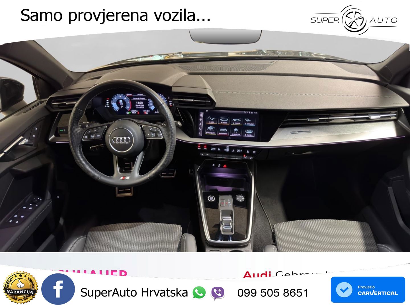 Audi A3 35 TDI (150 KS) S tronic LED+GR SJED+ACC