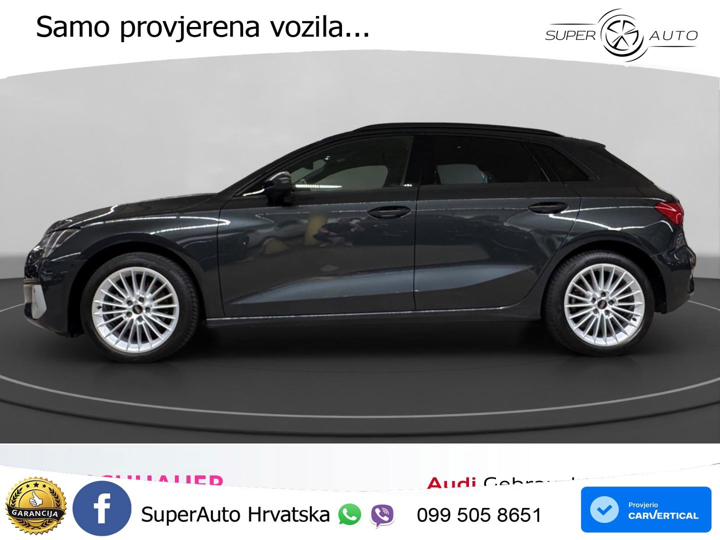 Audi A3 35 TDI (150 KS) S tronic LED+GR SJED+ACC