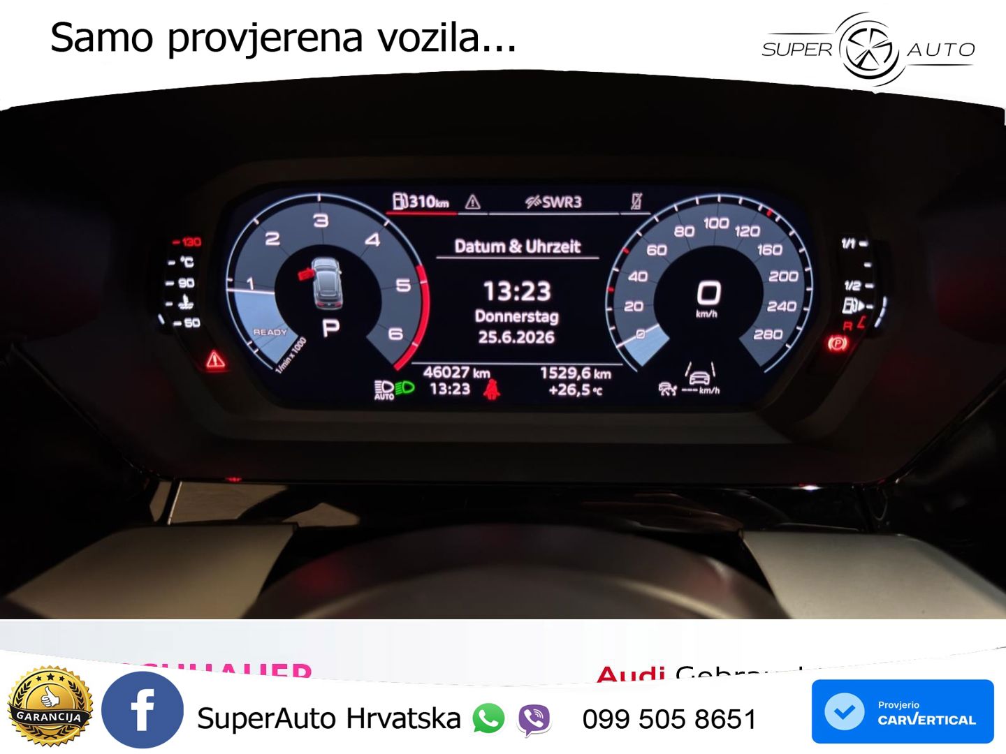 Audi A3 35 TDI (150 KS) S tronic LED+GR SJED+ACC