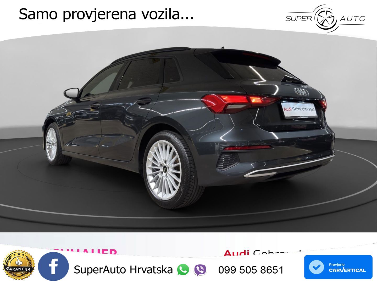 Audi A3 35 TDI (150 KS) S tronic LED+GR SJED+ACC