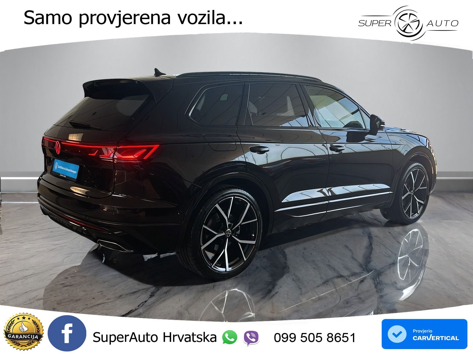 Volkswagen Touareg 3.0 V6 TDI (286 KS) 4MOTION Tiptronic ZRAČNI+ACC+4xGR SJED+KAM