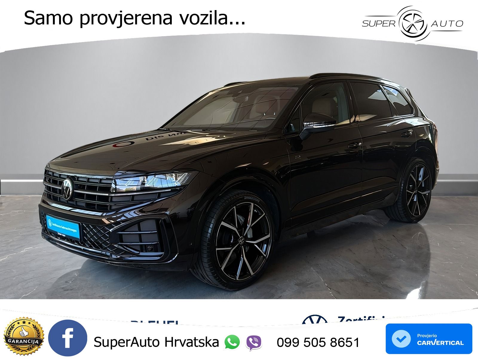 Volkswagen Touareg 3.0 V6 TDI (286 KS) 4MOTION Tiptronic ZRAČNI+ACC+4xGR SJED+KAM
