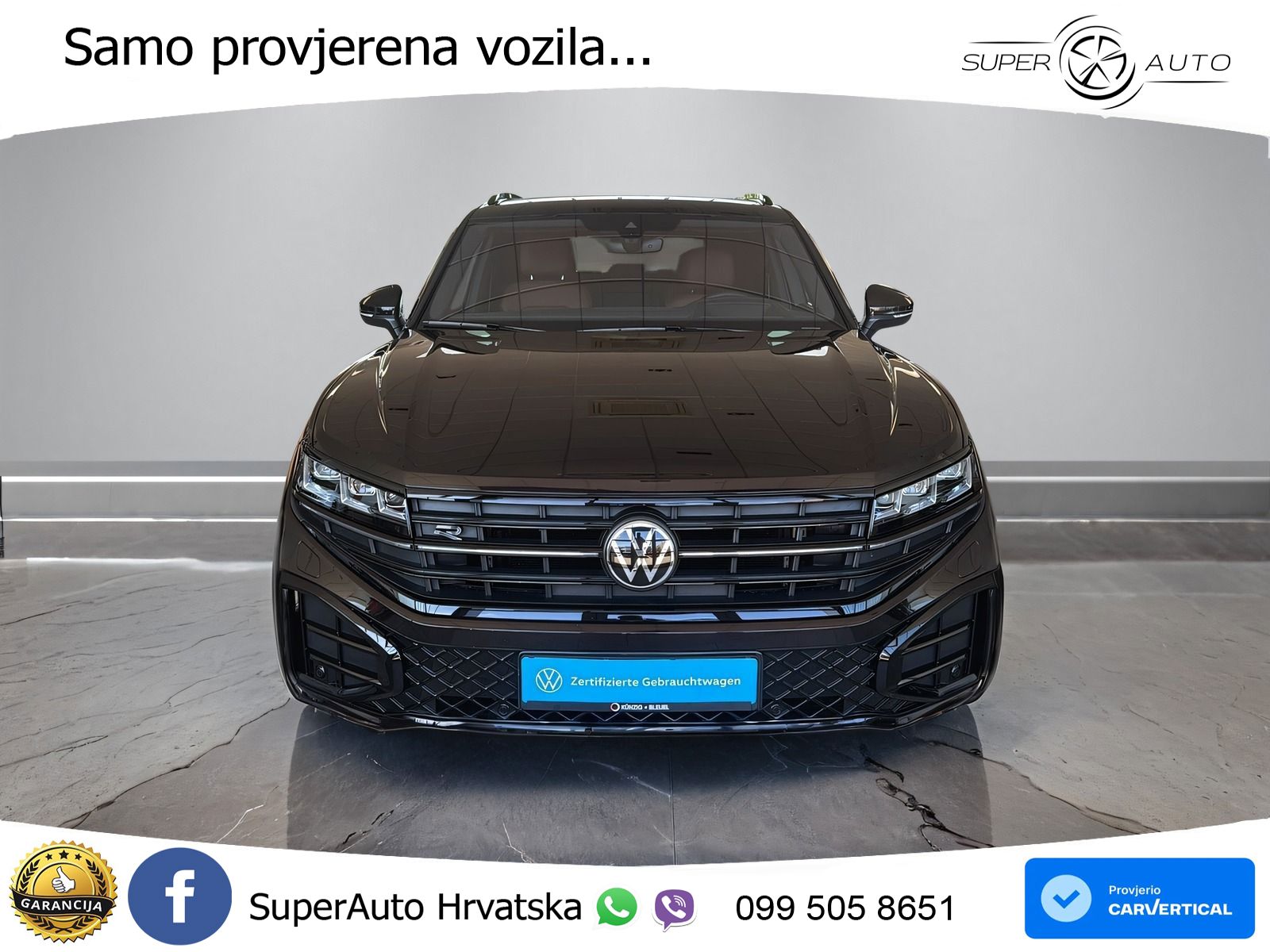 Volkswagen Touareg 3.0 V6 TDI (286 KS) 4MOTION Tiptronic ZRAČNI+ACC+4xGR SJED+KAM