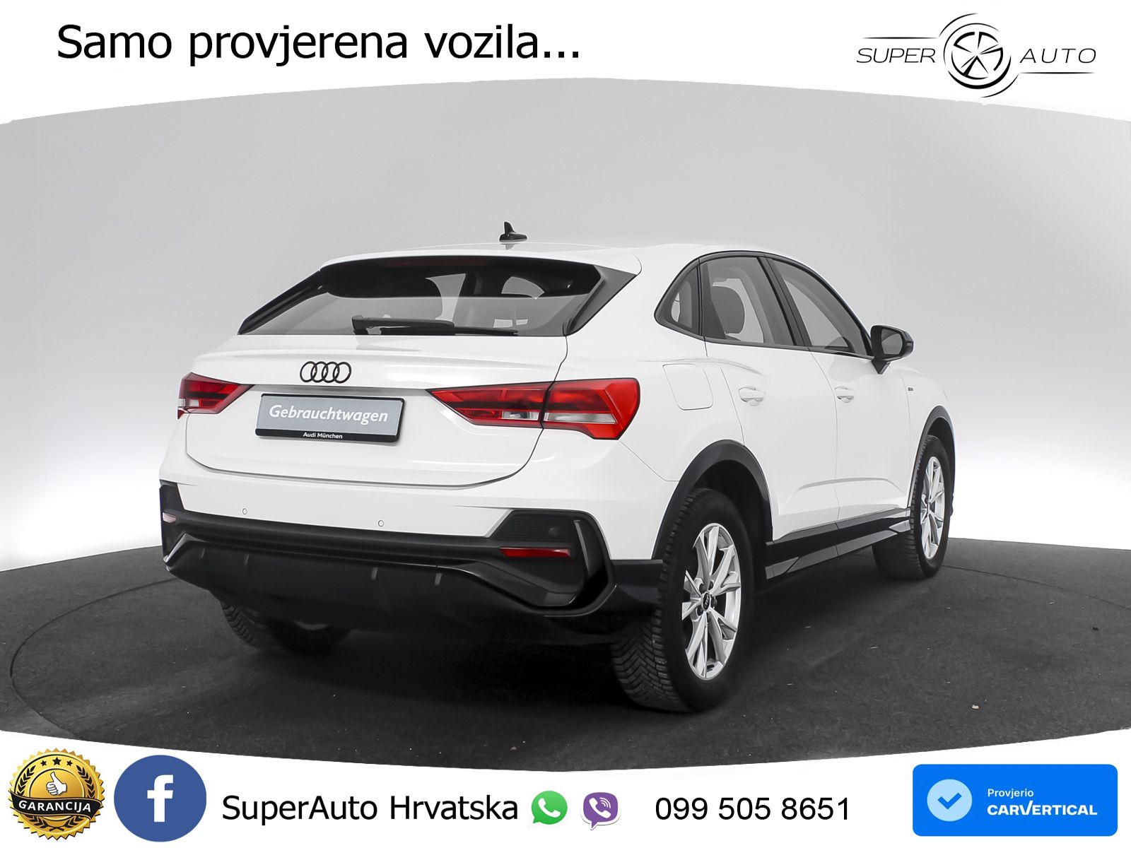 Audi Q3 II Sportback 35 TFSI (150 KS) S line