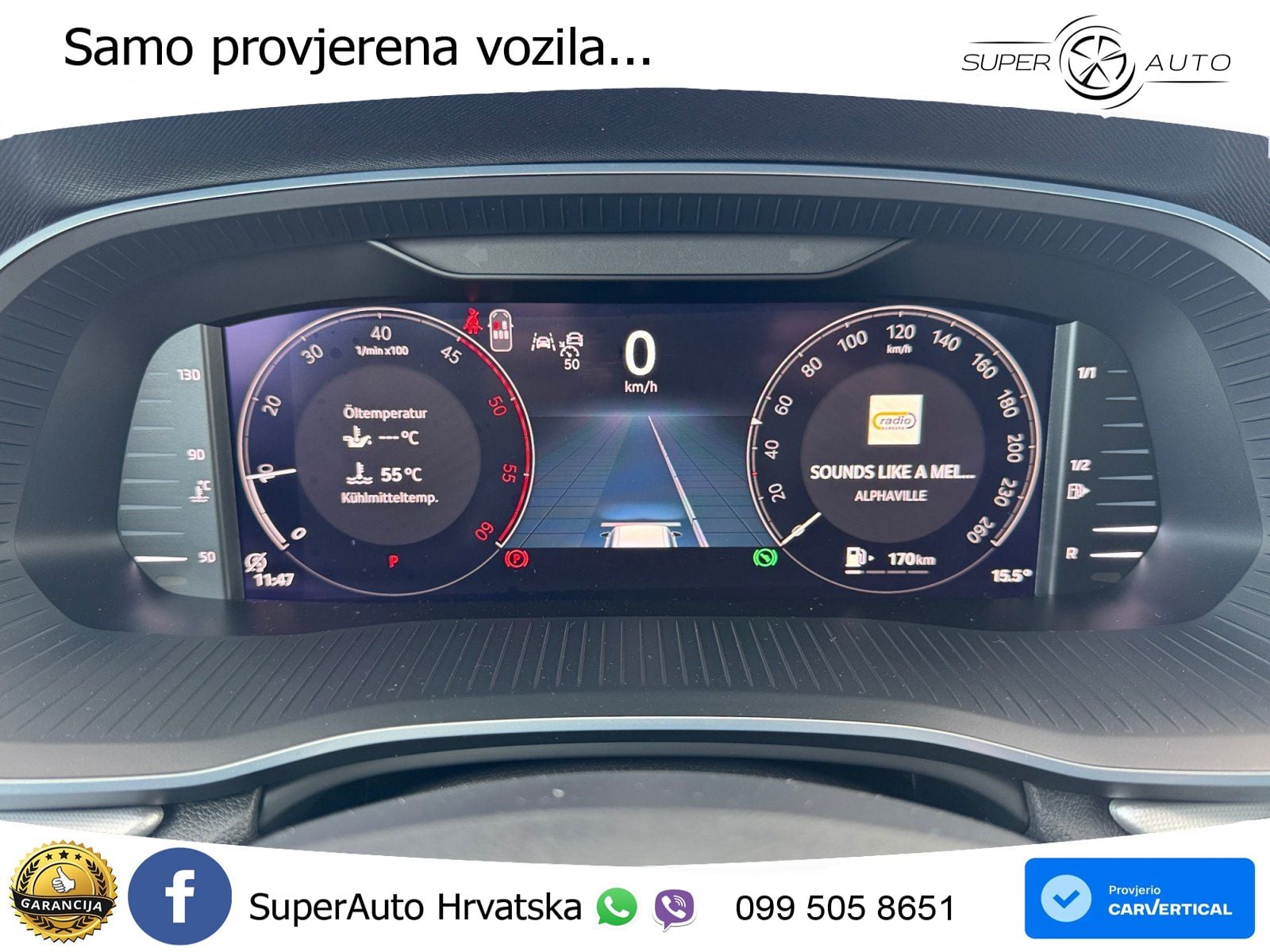 Škoda Octavia Combi 2.0 TDI (150 KS) DSG Selection LED+GR SJED+ACC