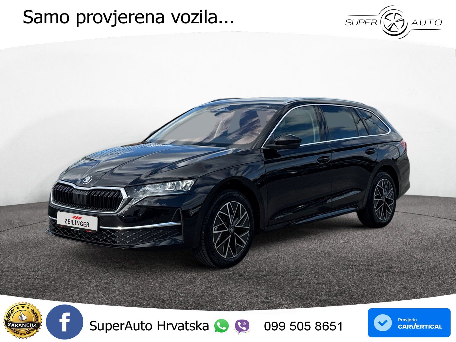 Škoda Octavia Combi 2.0 TDI (150 KS) DSG Selection LED+GR SJED+ACC
