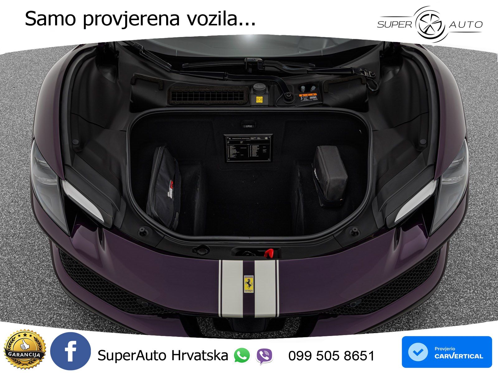 Ferrari 296 GTS 3.0 V6 (830 KS) F1 DCT LED+ACC
