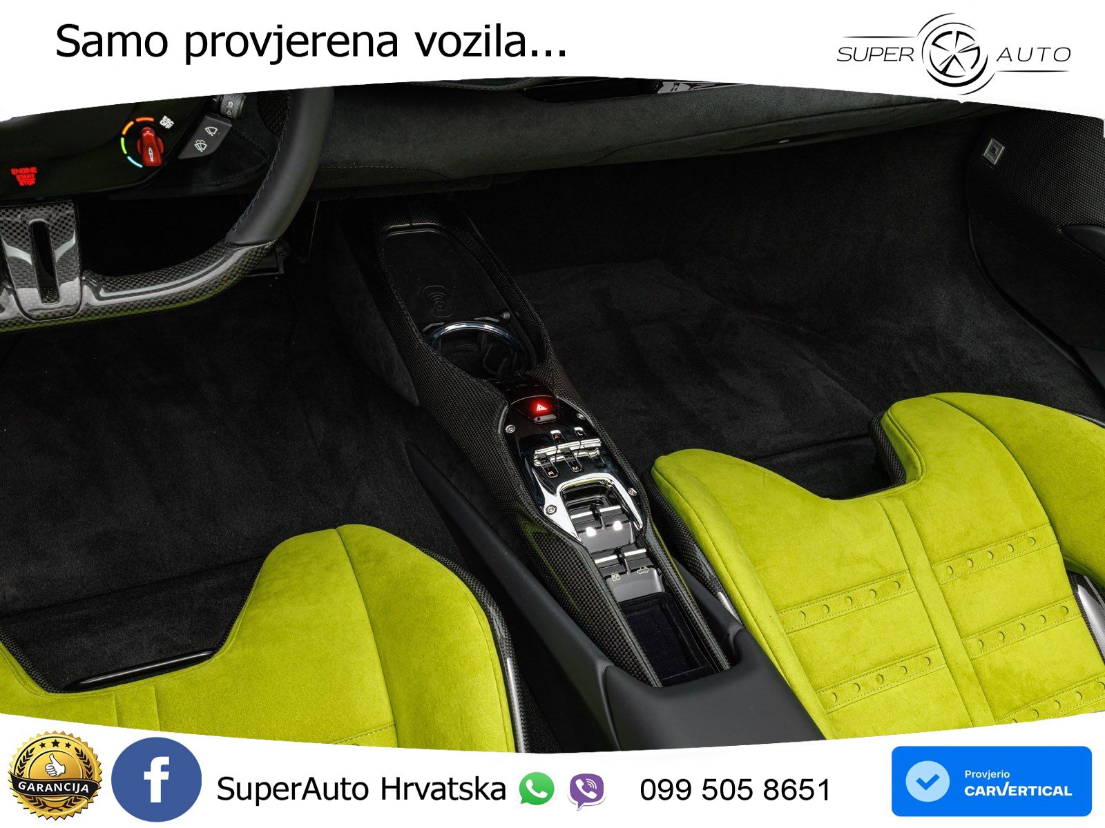 Ferrari 296 GTS 3.0 V6 (830 KS) F1 DCT LED+ACC