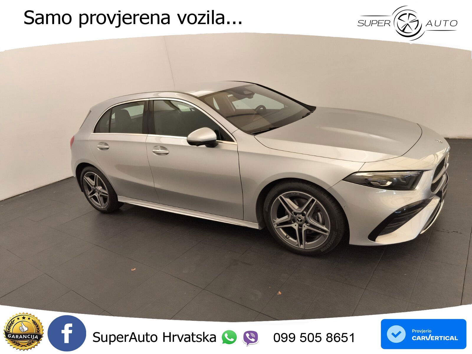 Mercedes-Benz A 180 7G-DCT AMG LED+GR SJED+ACC
