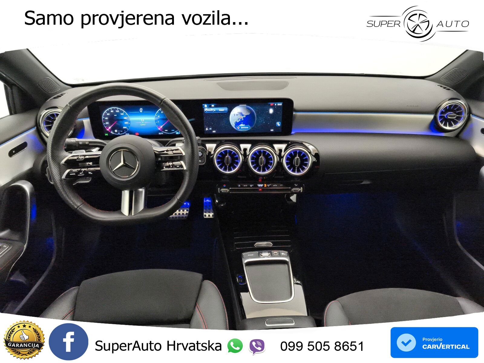Mercedes-Benz A 180 7G-DCT AMG LED+GR SJED+ACC