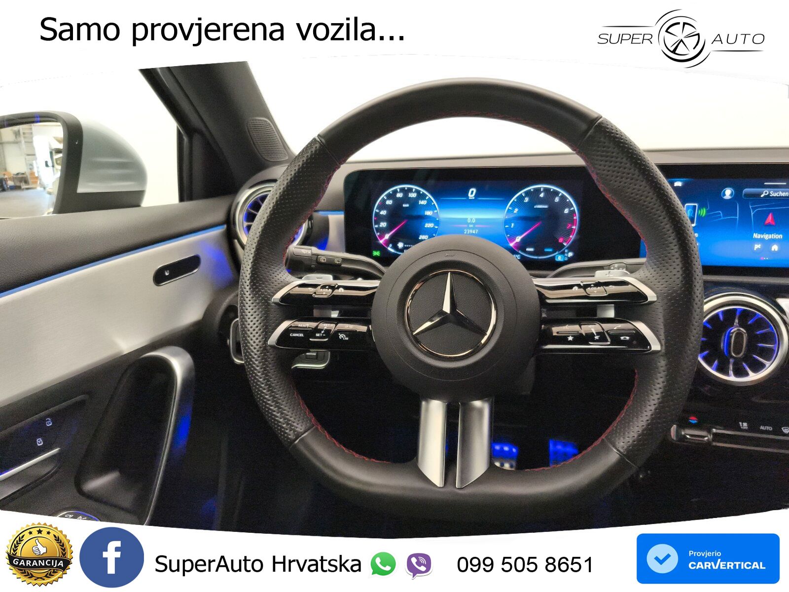 Mercedes-Benz A 180 7G-DCT AMG LED+GR SJED+ACC