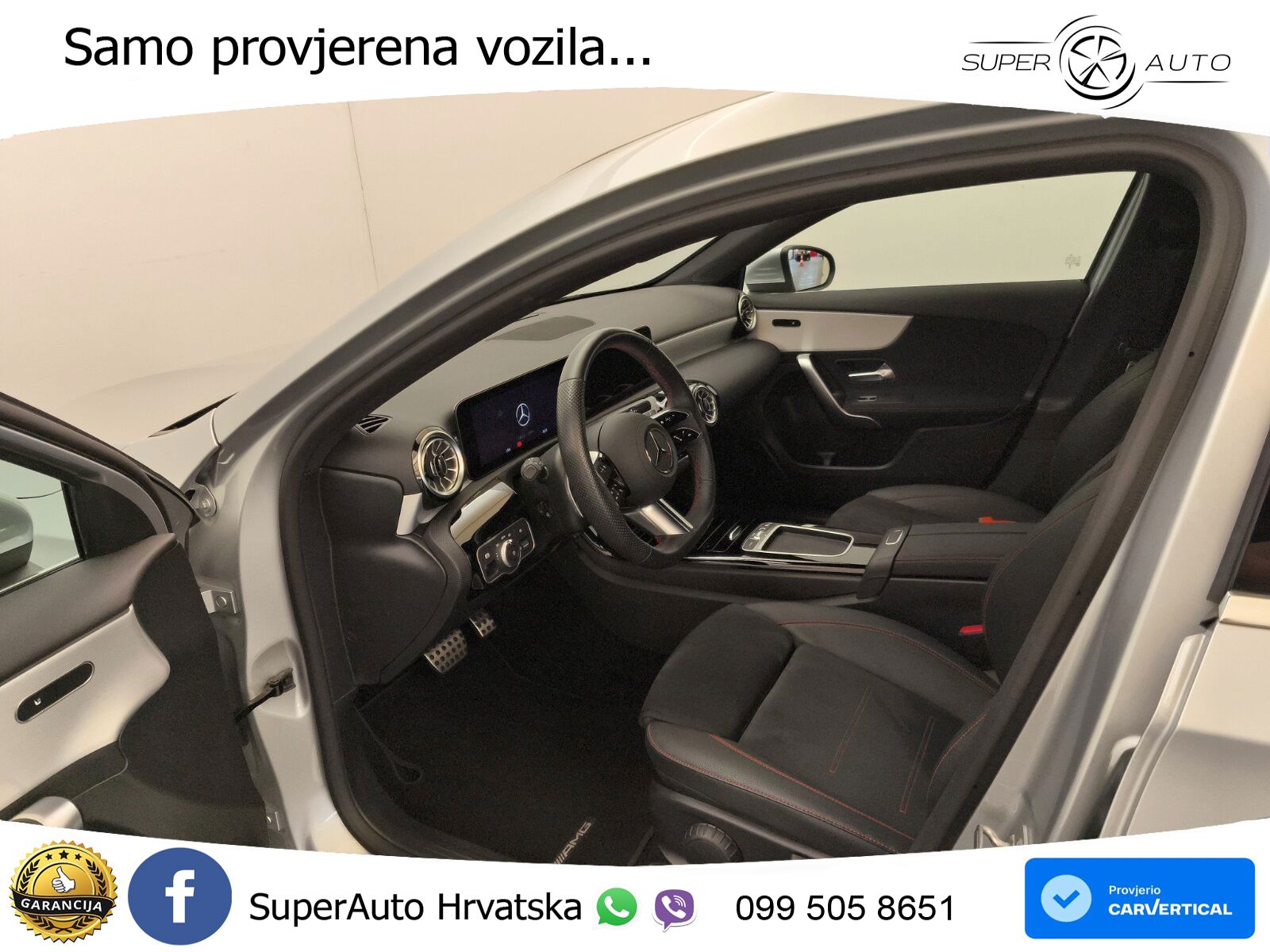 Mercedes-Benz A 180 7G-DCT AMG LED+GR SJED+ACC