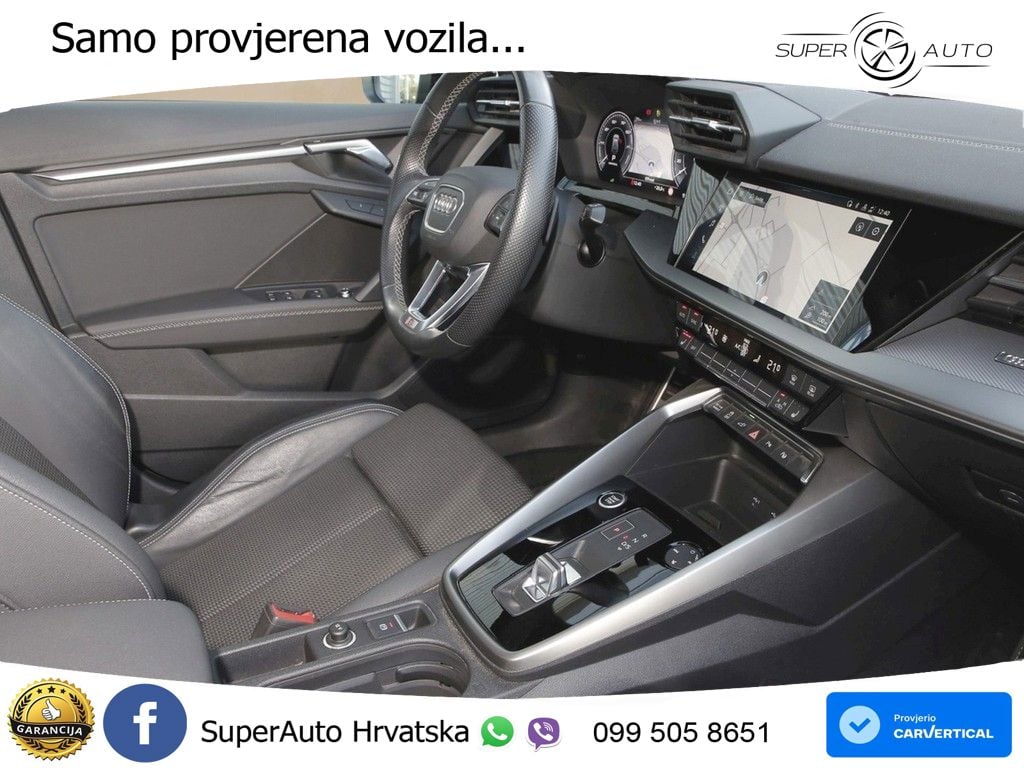 Audi A3 45 TFSIe (245 KS) S tronic S line MATRIX+GR SJED+KAM