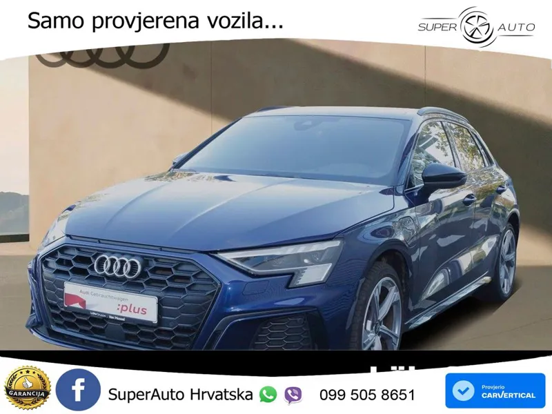 Audi A3 45 TFSIe (245 KS) S tronic S line MATRIX+GR SJED+KAM