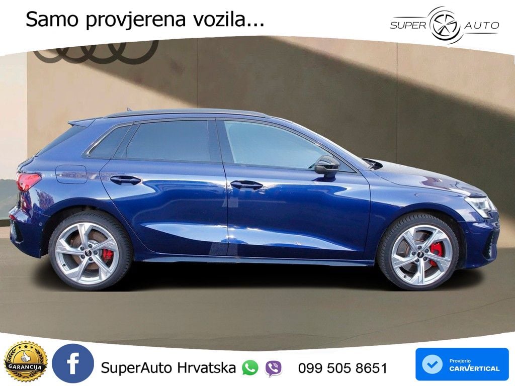Audi A3 45 TFSIe (245 KS) S tronic S line MATRIX+GR SJED+KAM