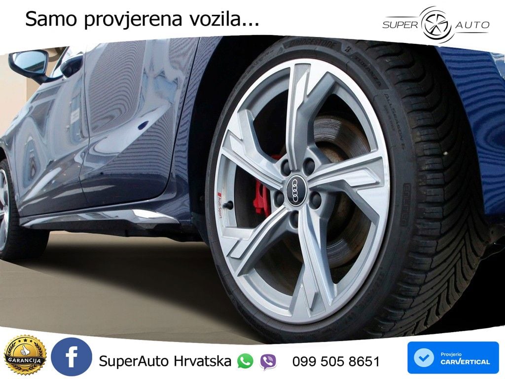 Audi A3 45 TFSIe (245 KS) S tronic S line MATRIX+GR SJED+KAM