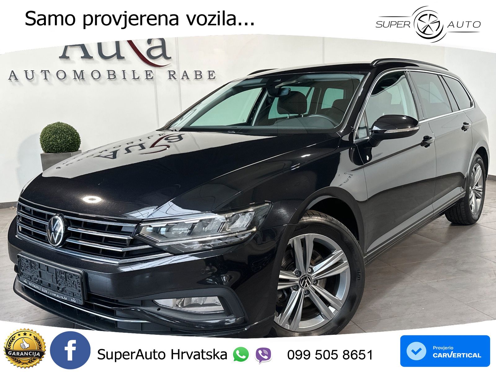Volkswagen Passat Variant 2.0 TDI (150 KS) DSG Business LED+GR SJED+ACC