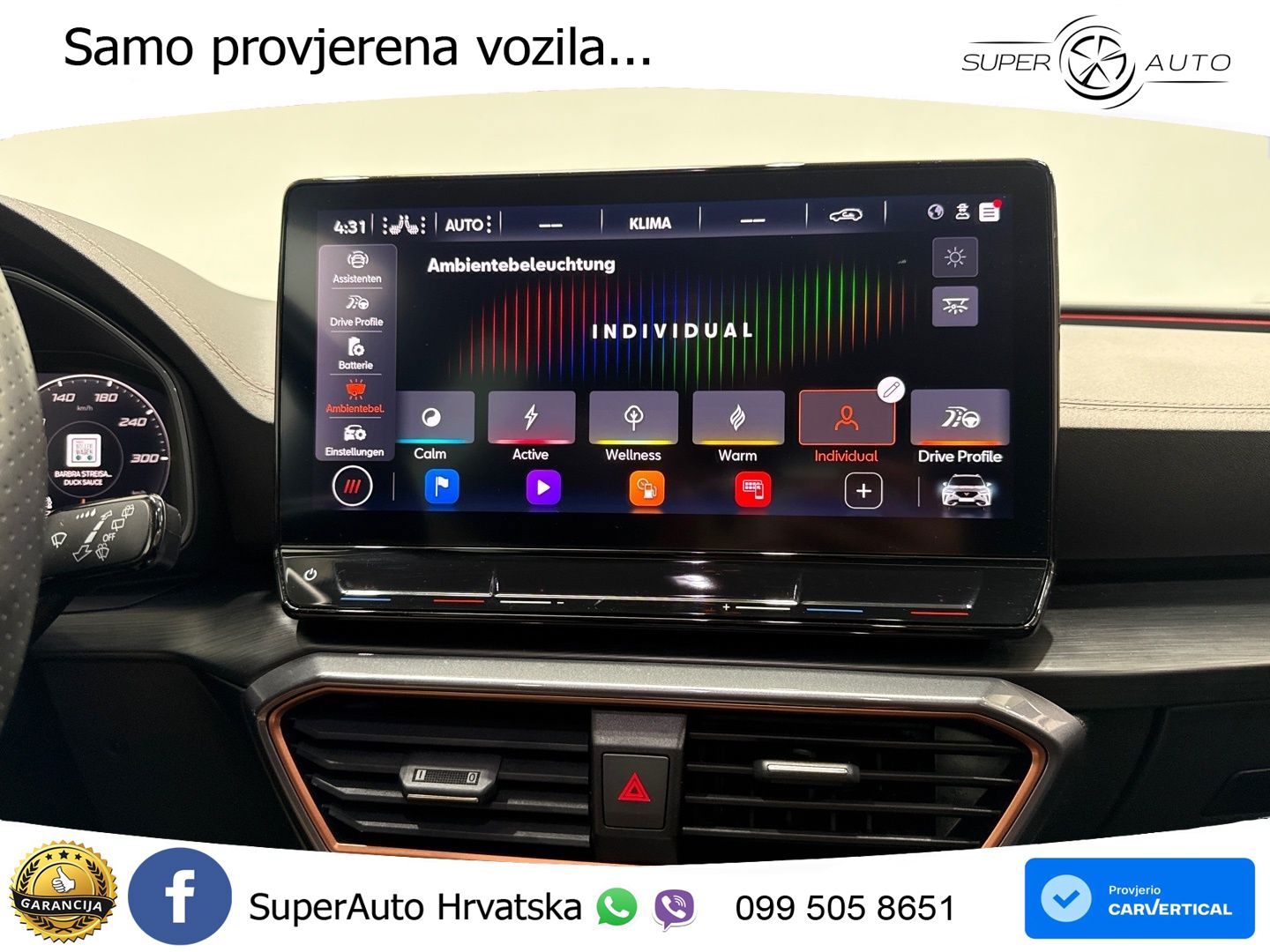 Cupra Formentor 1.4 TSI (245 KS) e-Hybrid DSG VZ LED+GR SJED+ACC