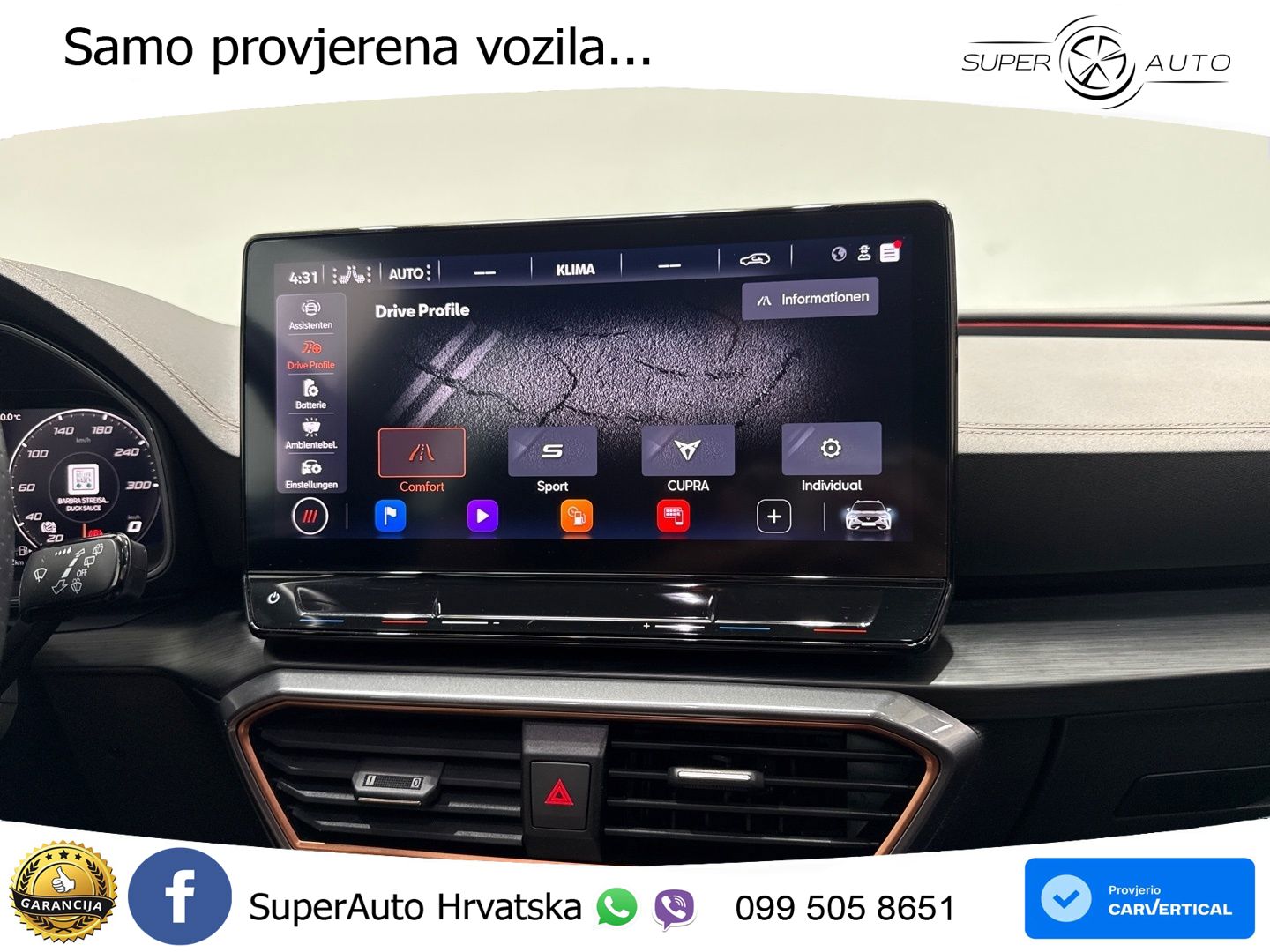 Cupra Formentor 1.4 TSI (245 KS) e-Hybrid DSG VZ LED+GR SJED+ACC