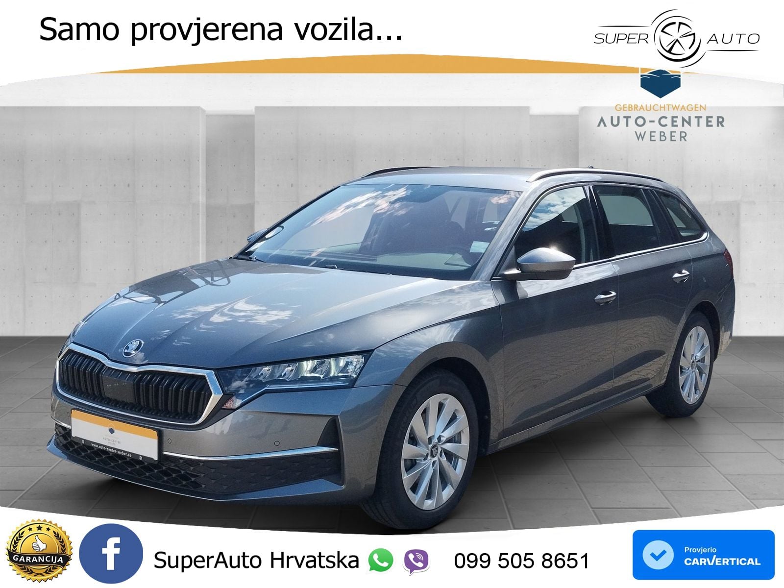 Škoda Octavia Combi 1.5 TSI (150 KS) DSG Selection