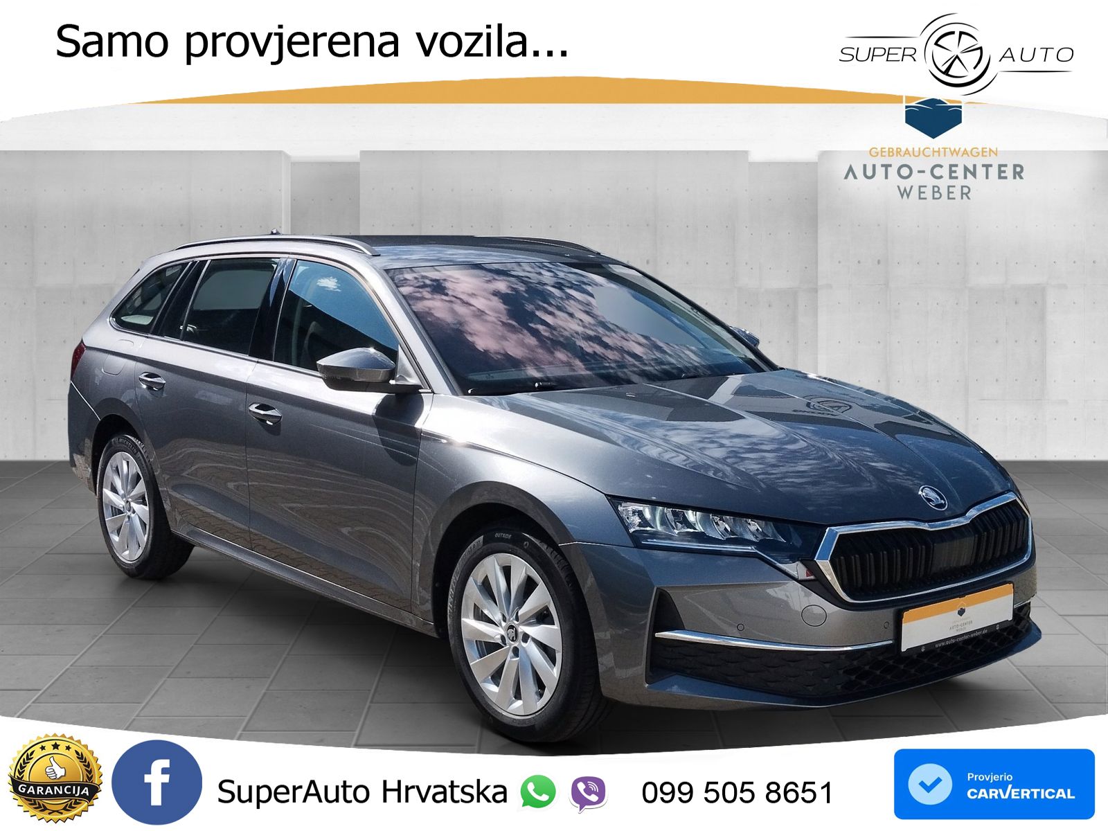 Škoda Octavia Combi 1.5 TSI (150 KS) DSG Selection