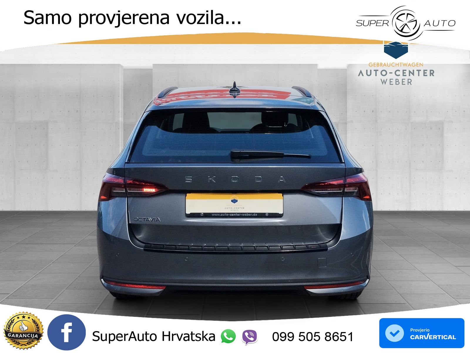 Škoda Octavia Combi 1.5 TSI (150 KS) DSG Selection