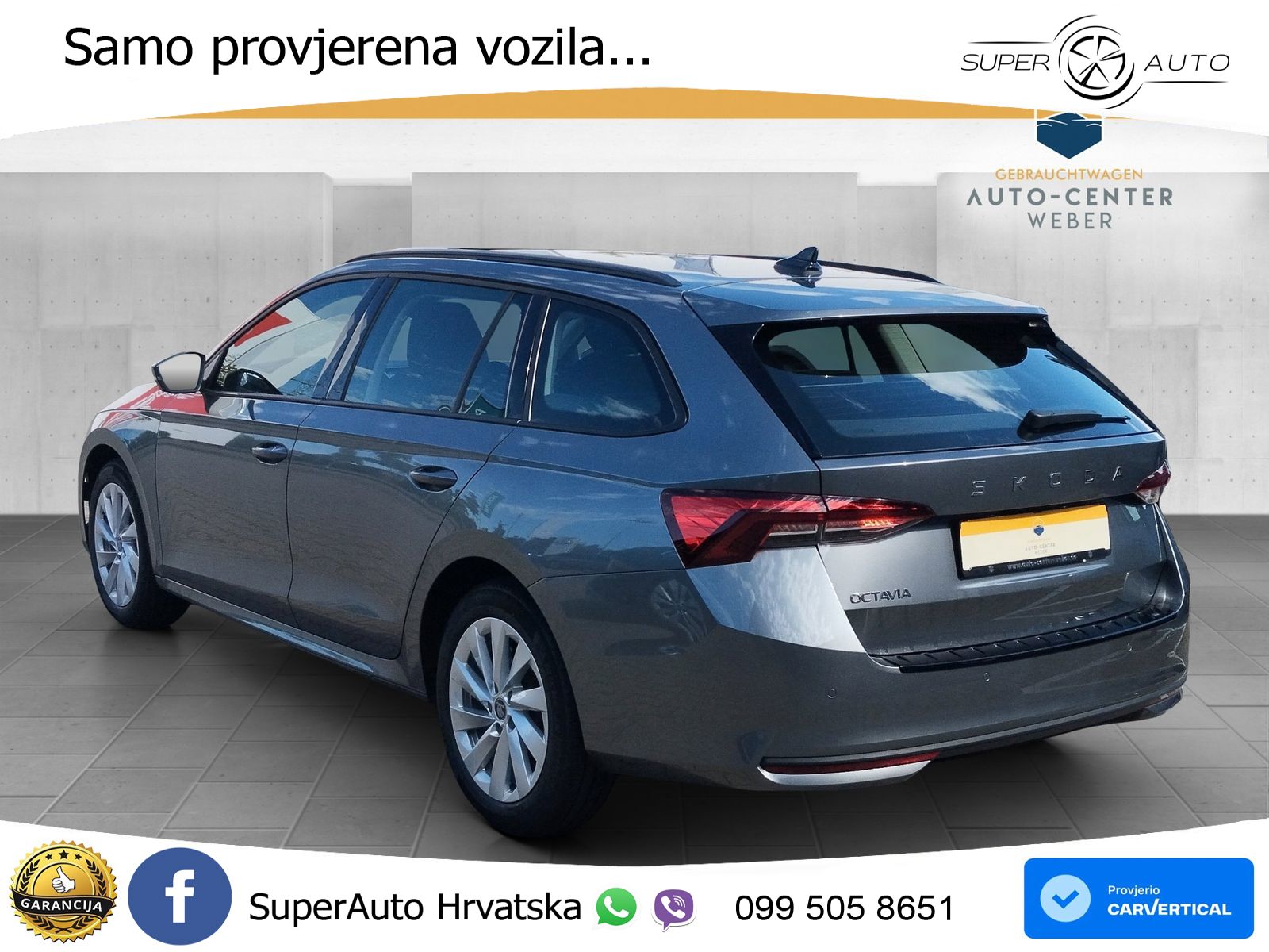 Škoda Octavia Combi 1.5 TSI (150 KS) DSG Selection