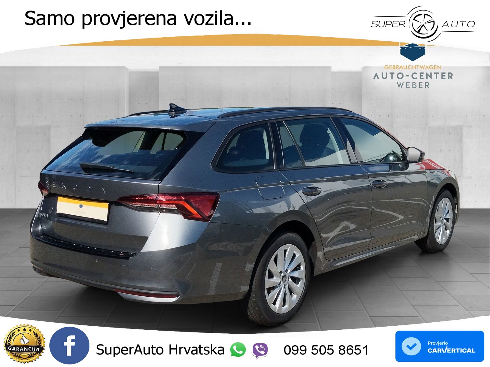 Škoda Octavia Combi 1.5 TSI (150 KS) DSG Selection