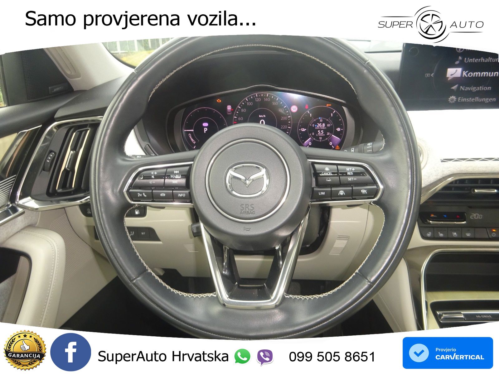 Mazda CX-60 2.5 e-Skyactiv (328 KS) AWD Automatic LED+GR SJED+ACC