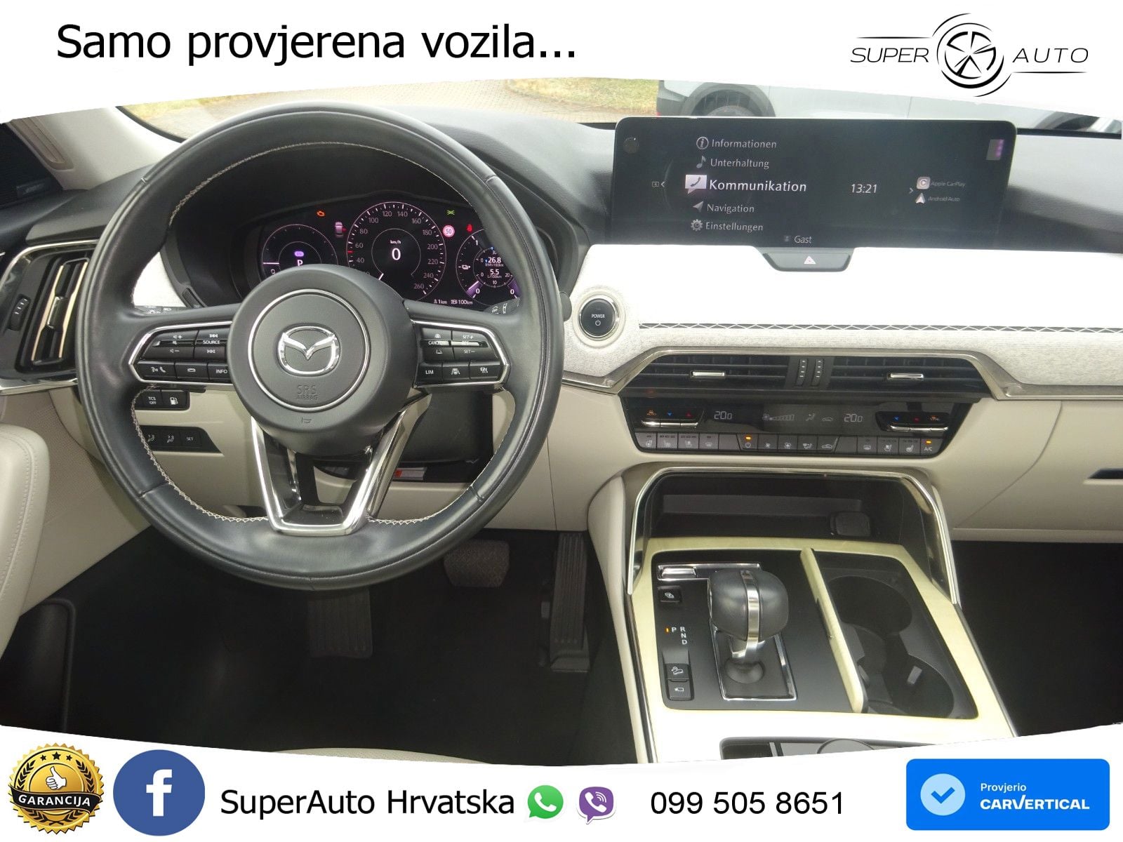 Mazda CX-60 2.5 e-Skyactiv (328 KS) AWD Automatic LED+GR SJED+ACC