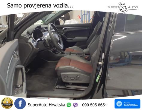Audi Q3 Sportback 45 TFSI (245 KS) quattro S tronic S line LED+GR SJED+ACC