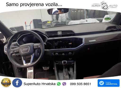Audi Q3 Sportback 45 TFSI (245 KS) quattro S tronic S line LED+GR SJED+ACC