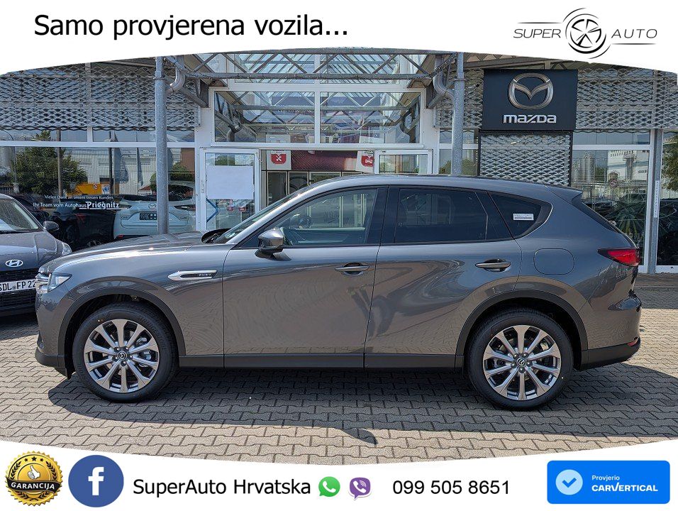 Mazda CX-60 2.5 e-Skyactiv (328 KS) AWD Automatic MATRIX+GR SJED+KAM