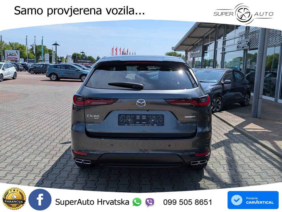 Mazda CX-60 2.5 e-Skyactiv (328 KS) AWD Automatic MATRIX+GR SJED+KAM
