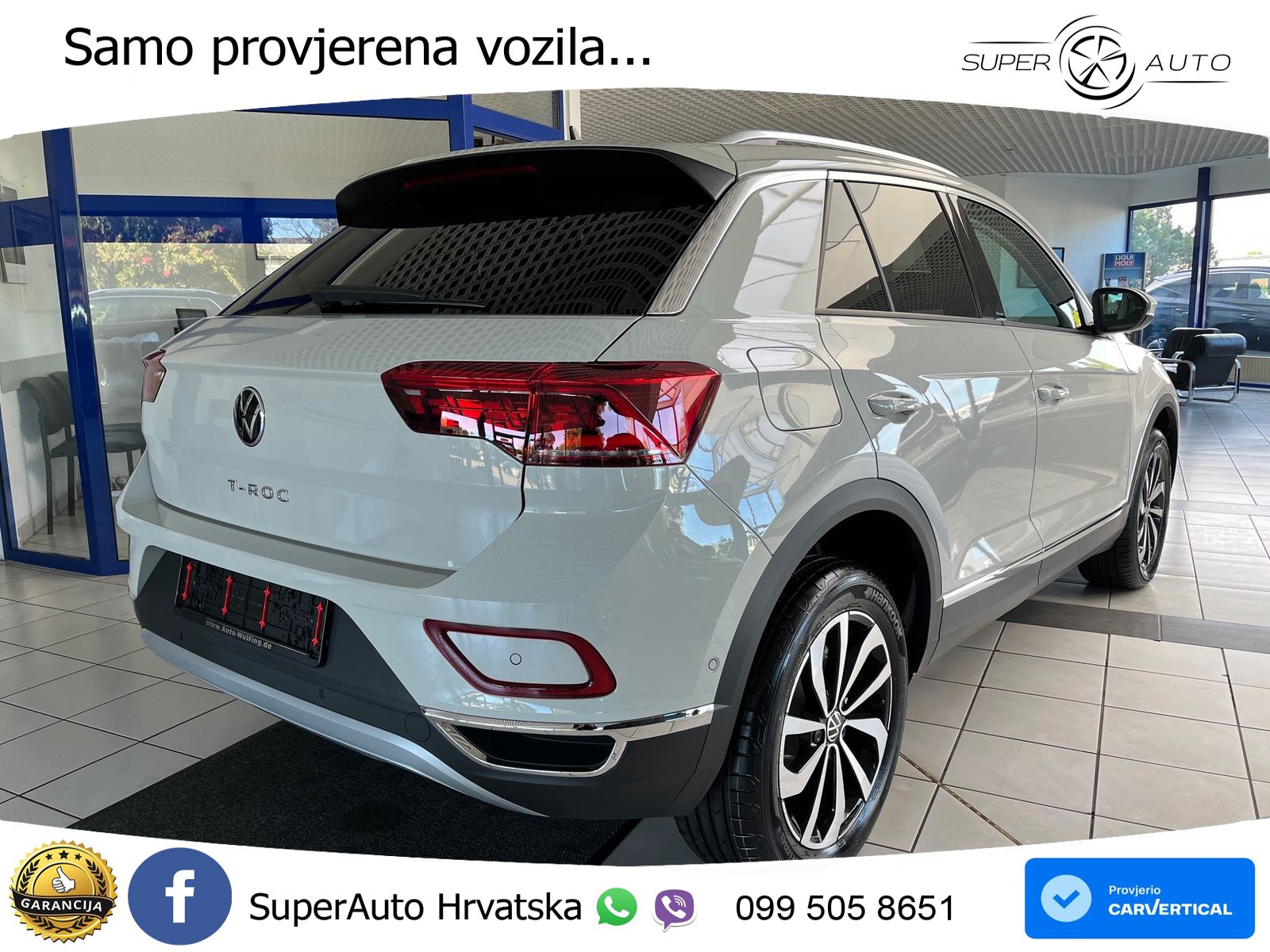 Volkswagen T-Roc 1.5 TSI (150 KS) DSG MATRIX+GR SJED+KAM
