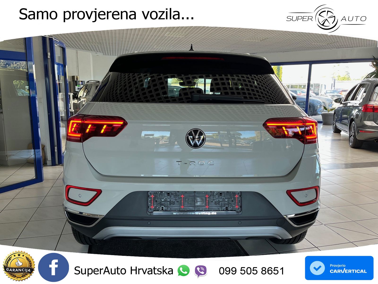 Volkswagen T-Roc 1.5 TSI (150 KS) DSG MATRIX+GR SJED+KAM
