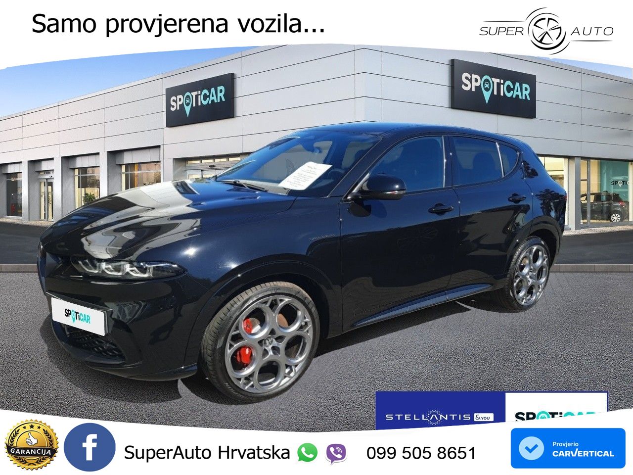 Alfa Romeo Tonale 1.5 VGT (160 KS) 48V-Hybrid TCT LED+GR SJED+ACC