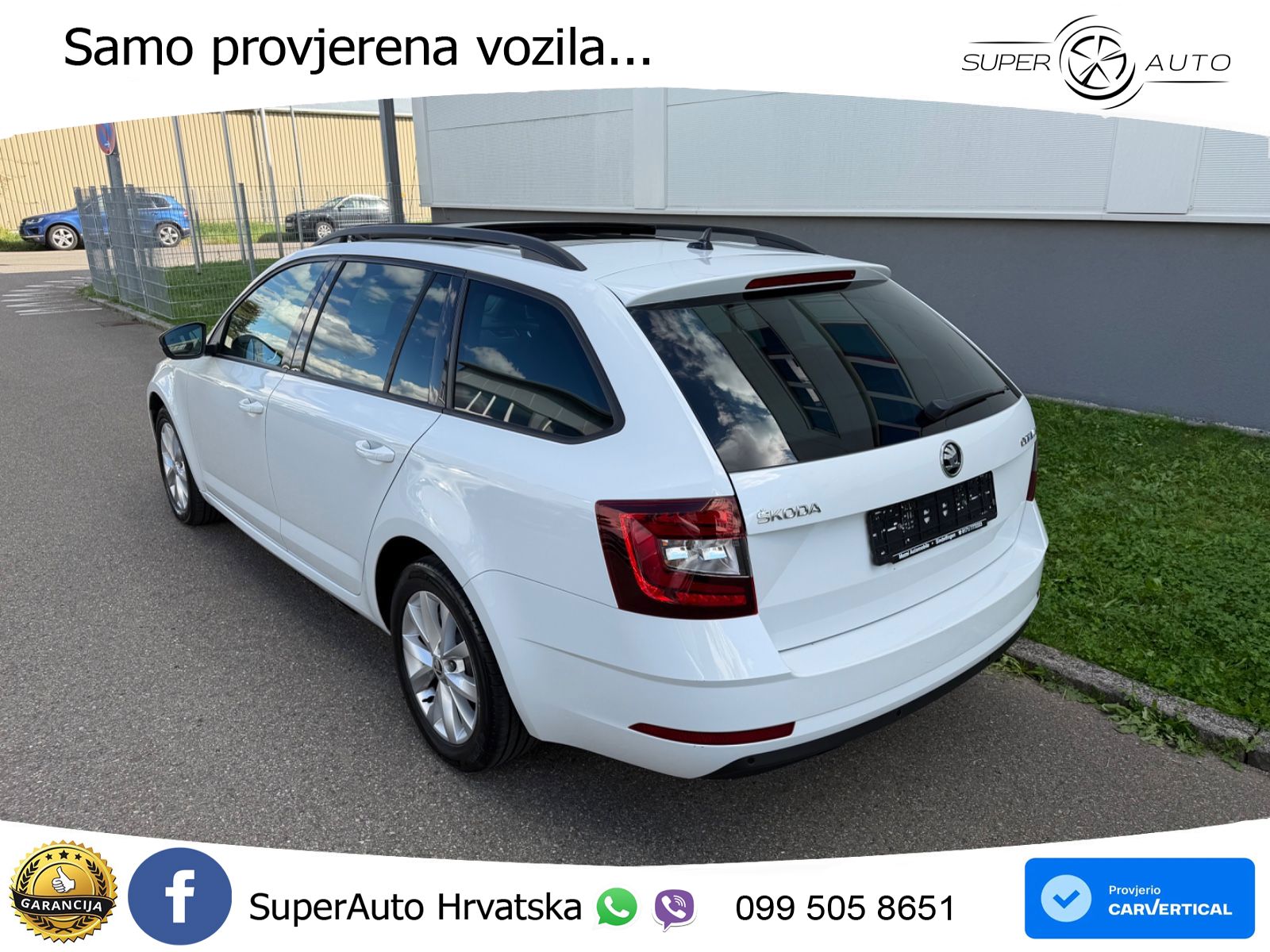 Škoda Octavia Combi 2.0 TDI (150 KS) DSG LED+GR SJED+ACC