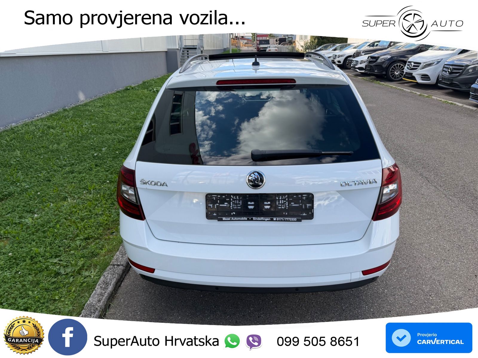 Škoda Octavia Combi 2.0 TDI (150 KS) DSG LED+GR SJED+ACC