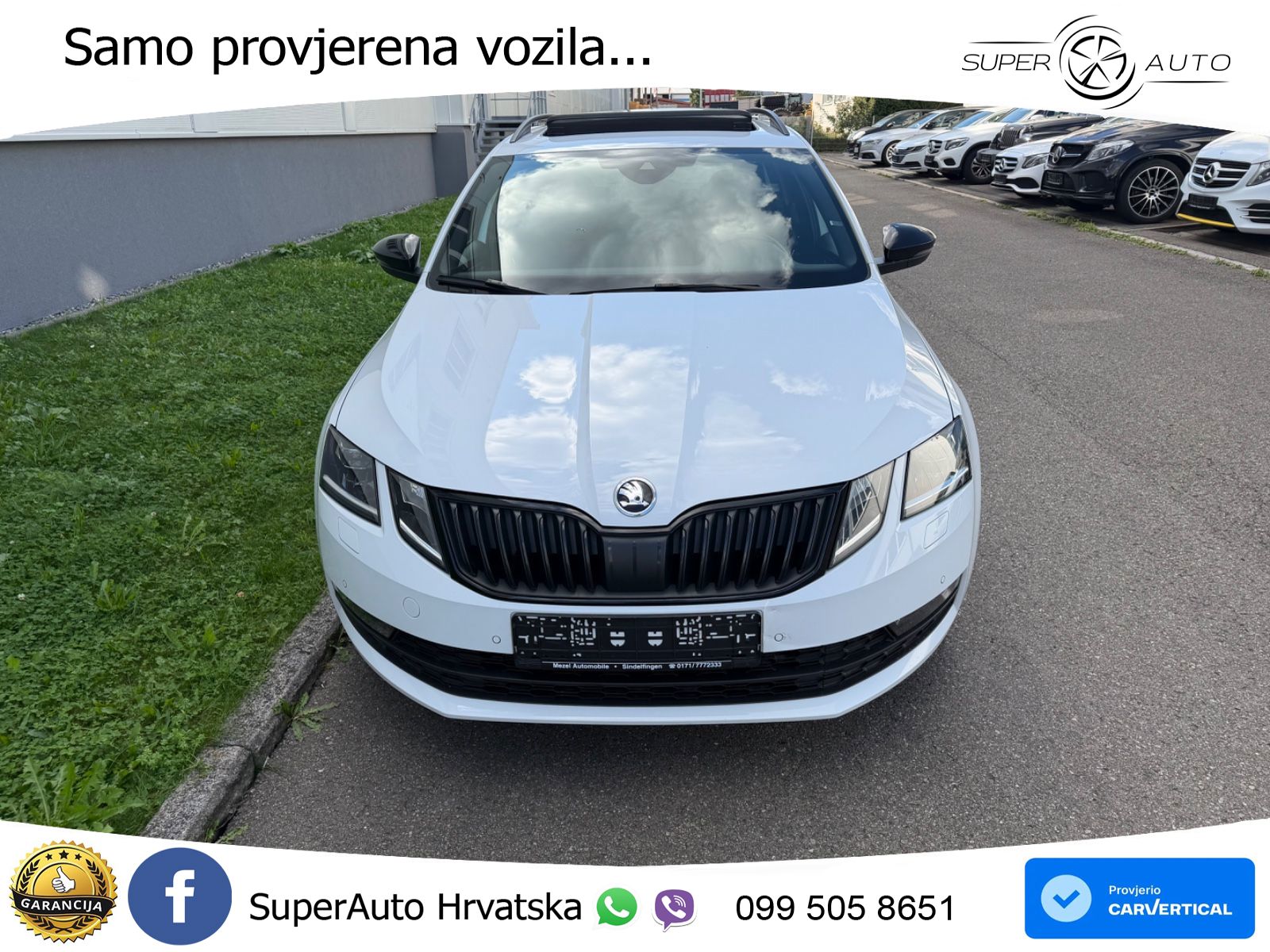 Škoda Octavia Combi 2.0 TDI (150 KS) DSG LED+GR SJED+ACC