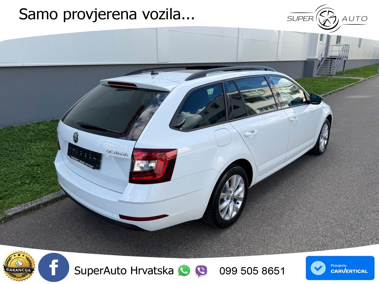 Škoda Octavia Combi 2.0 TDI (150 KS) DSG LED+GR SJED+ACC