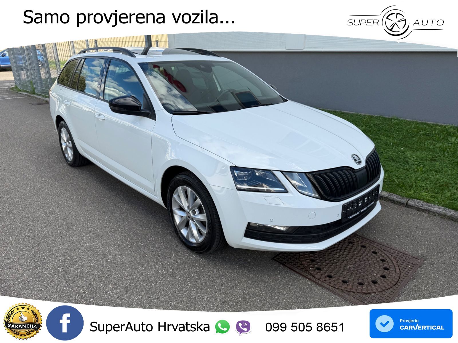 Škoda Octavia Combi 2.0 TDI (150 KS) DSG LED+GR SJED+ACC