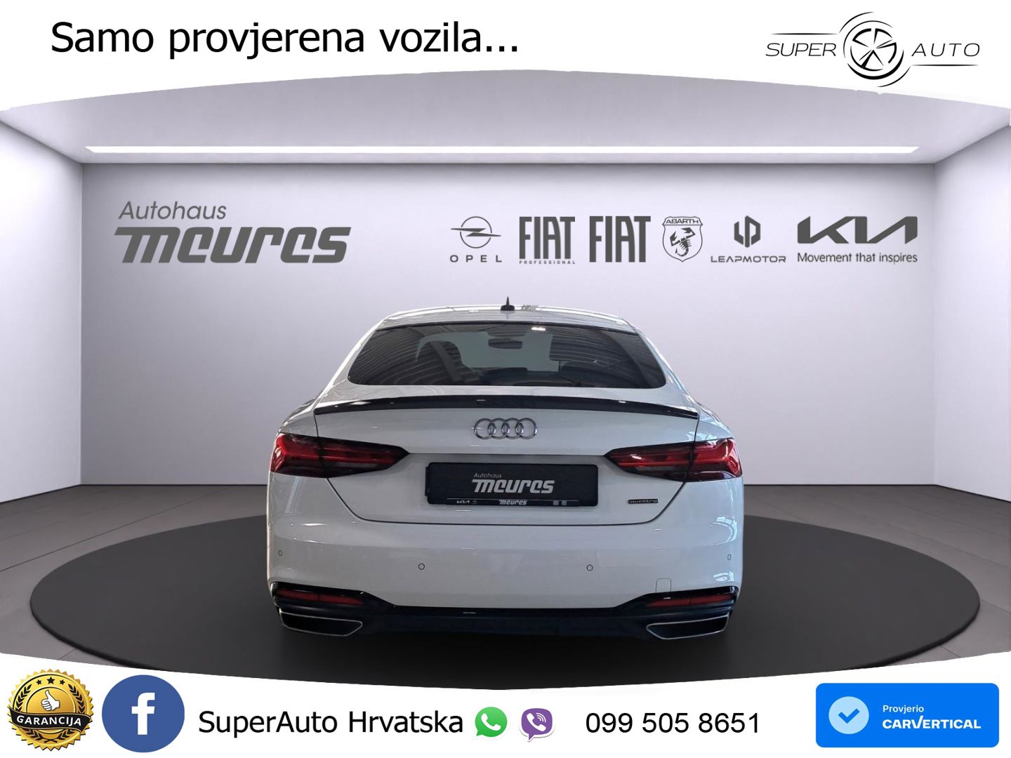 Audi A5 Sportback 45 TFSI (265 KS) quattro S tronic S line