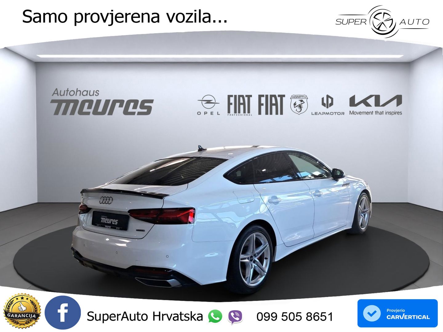 Audi A5 Sportback 45 TFSI (265 KS) quattro S tronic S line